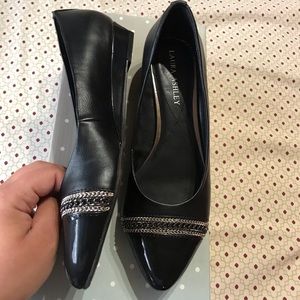 Black Dress Shoes - Laura Ashley